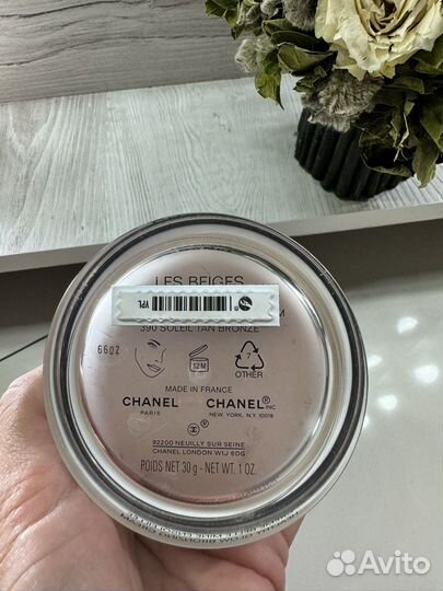 Chanel les beiges бронзер