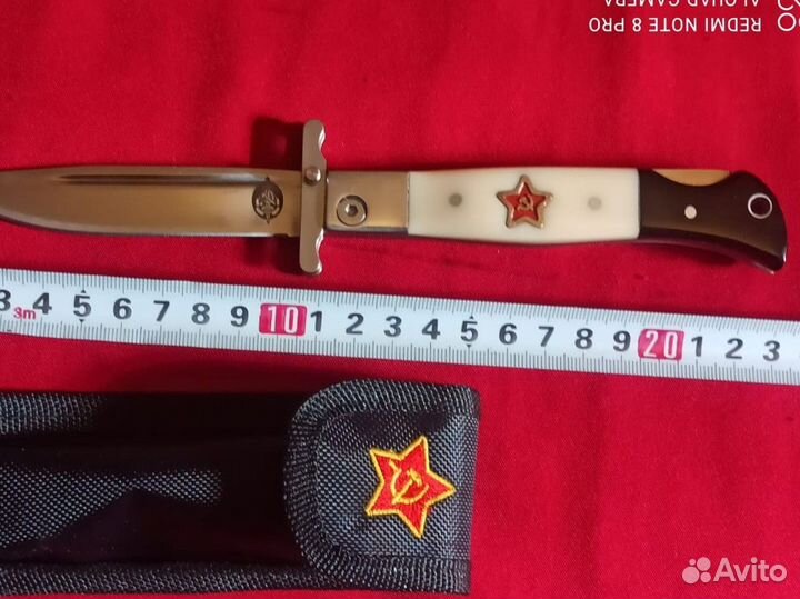 Финка нквд, сталь 440С, HRC 60, чехол, новая