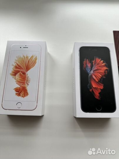 Коробки от телефонов iPhone 6s