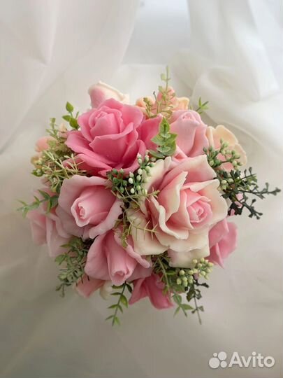 Букет из мыла ручной работы