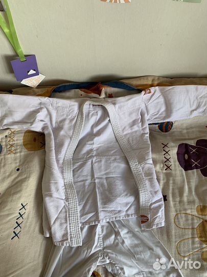 Кимоно для дзюдо adidas,green hill