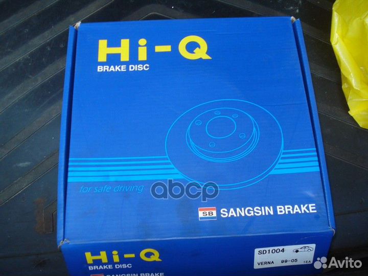 Диск тормозной передний hyundai verna Предл. sd
