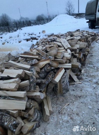 Сухие ольховые дрова
