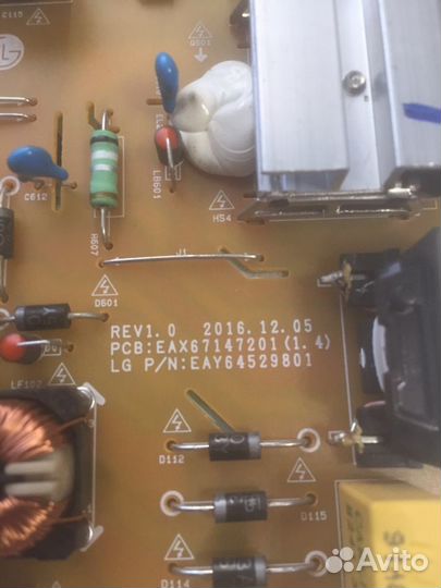 Eax67147201(1.4) eay64529801 lgp43d-17f1