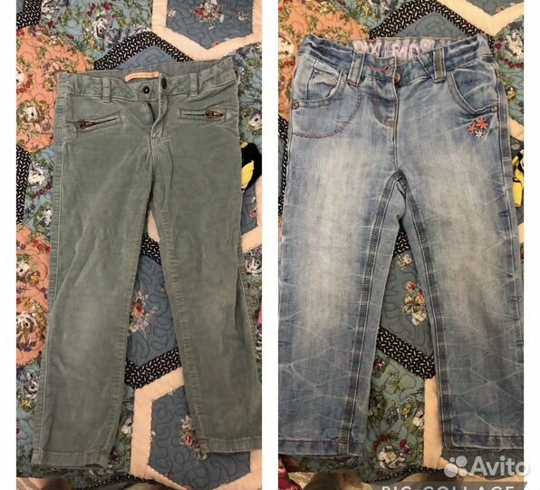 Вещи пакетом на девочку 98-110