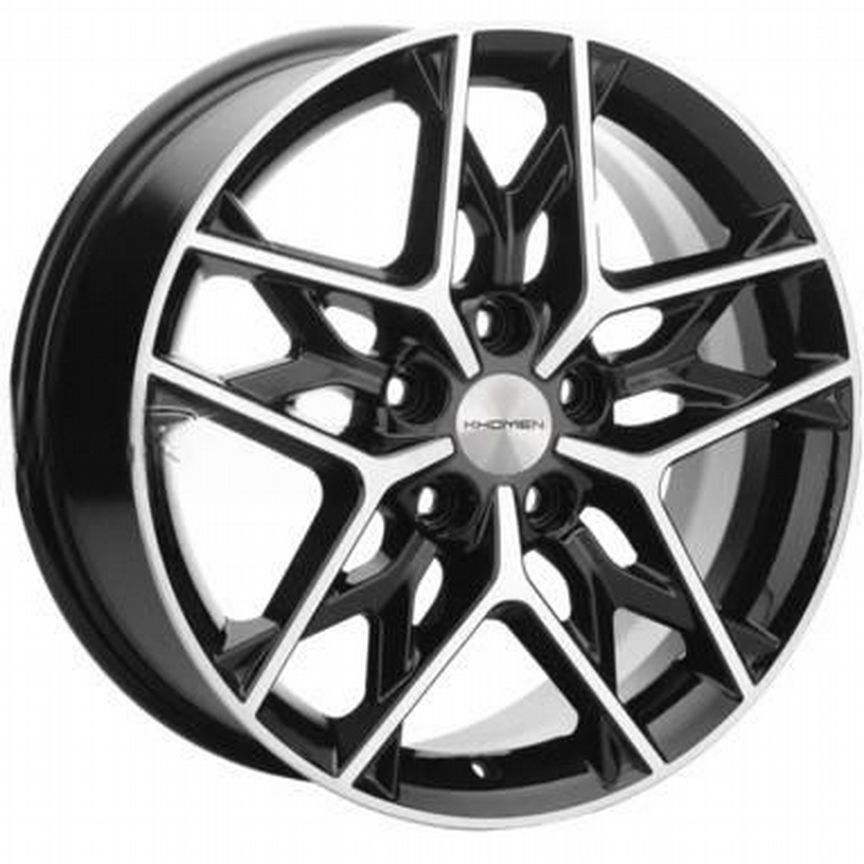 Литые диски Khomen Wheels 7×R17 5×108