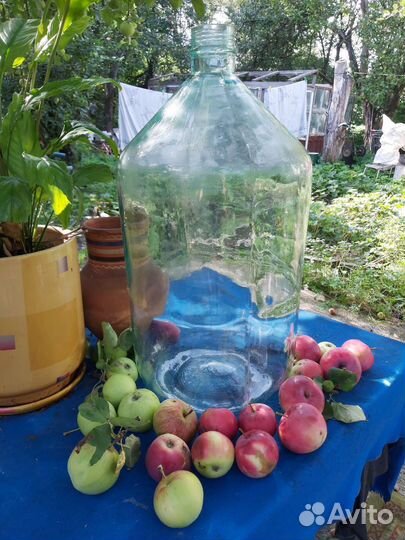 Бутыль стеклянный 30 литров