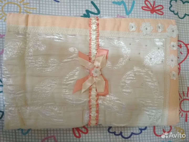 Плед детский на выписку одеяло костюм 0+