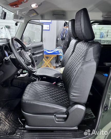 Авточехлы экокожа на Audi A3 8V от Автопилот