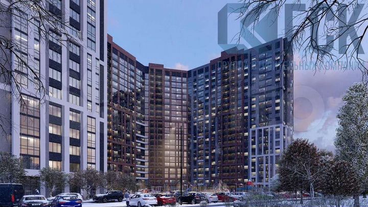 Квартира-студия, 22,2 м², 14/20 эт.