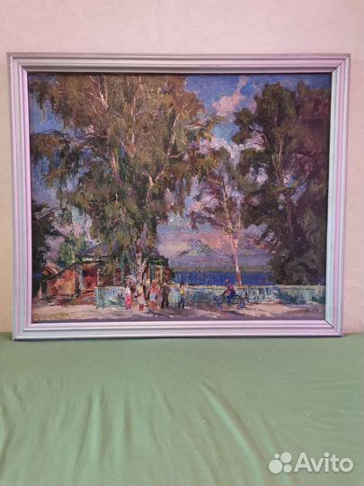 Картина маслом, холст, В.А. Орловский, 73x90 см