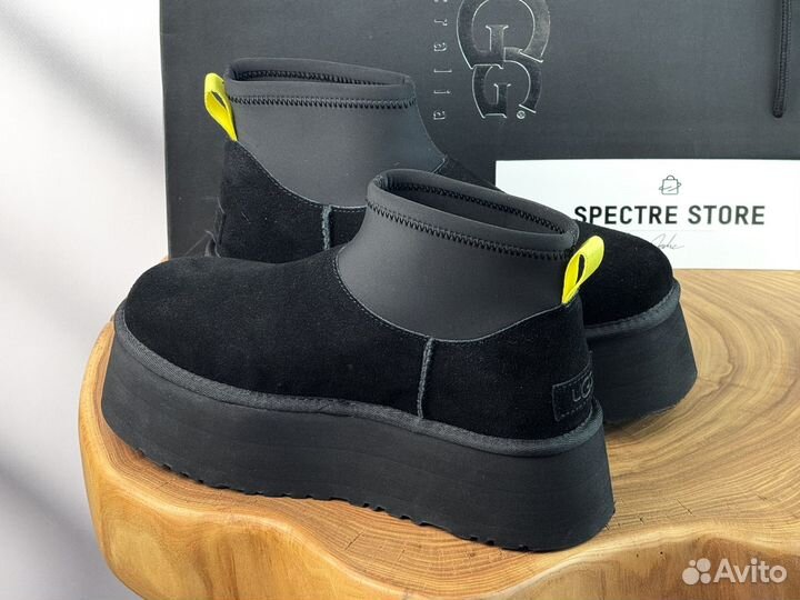 Угги Ugg Classic Mini Dipper Black