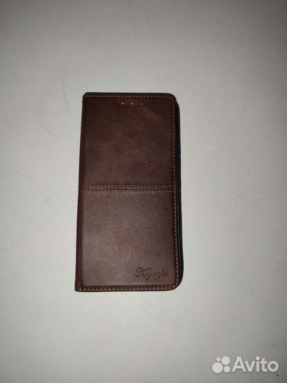 Кожаный чехол-книжка на xiaomi 12 lite