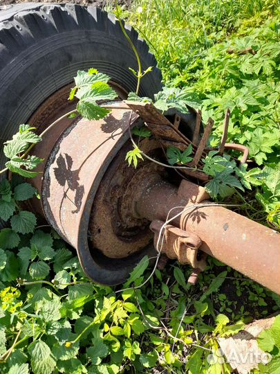 Ось прицепа гкб