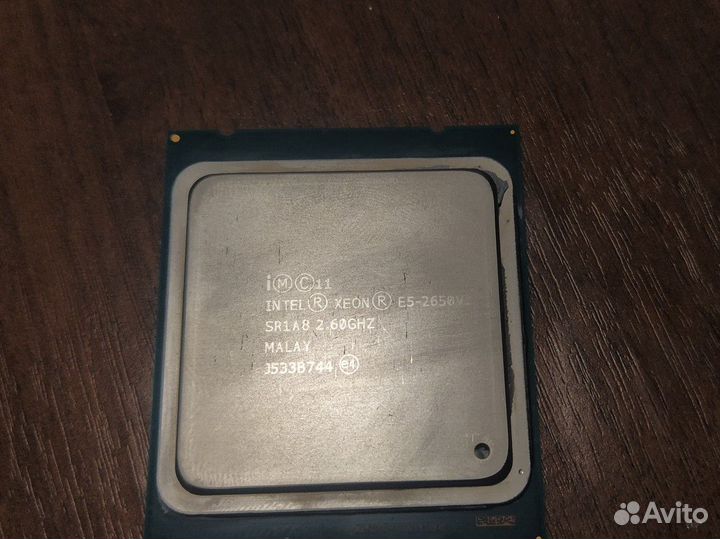Процессор Xeon e5 2650 v2 x79 8 ядер 16 потоков