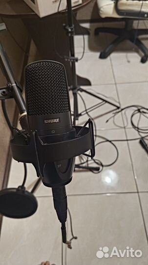Shure sm27 студийный микрофон