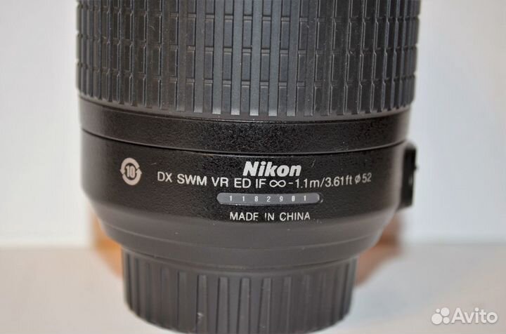 Продам объектив для фотоаппарата Nikon 55-200mm AF