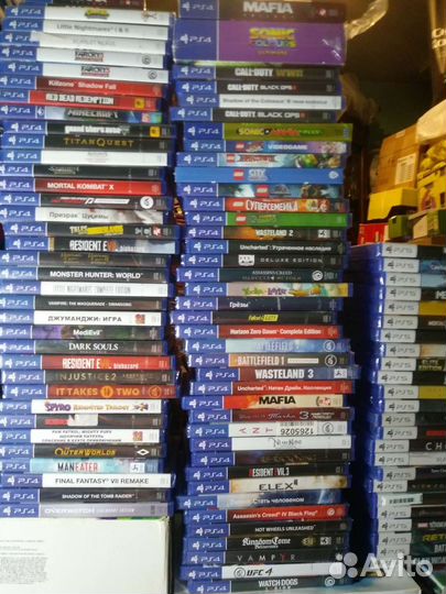 PS5 PS4 новые игры диски