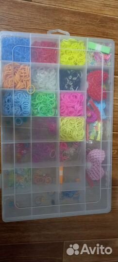 Игрушки из резинок и набор для плетения