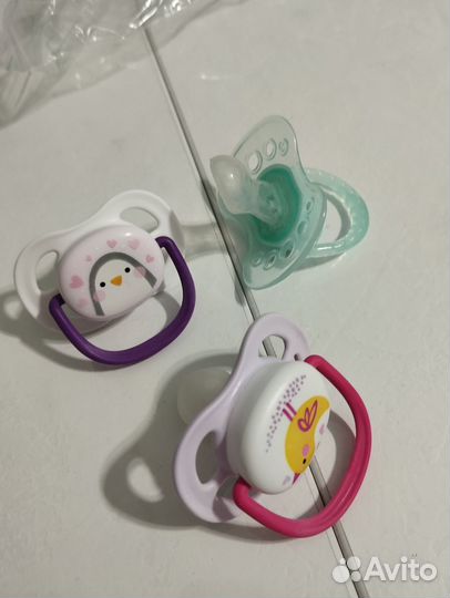 Соска пустышка avent 0 6