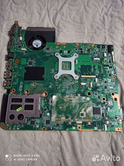 Материнская плата с процессором hp pavilion dv 6