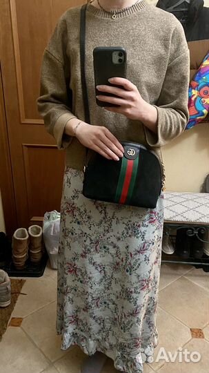 Сумка черная Gucci