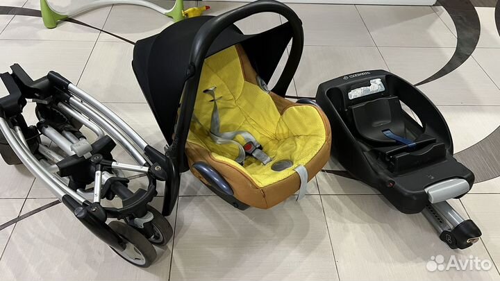 Автолюлька maxi cosi с базой isofix