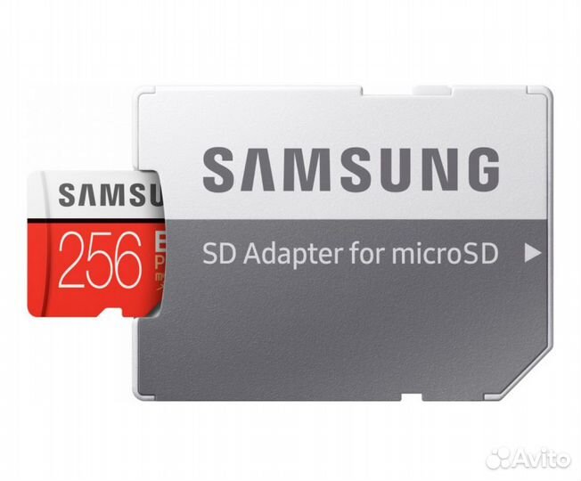 Карта памяти microSD Samsung EVO plus 256 гб
