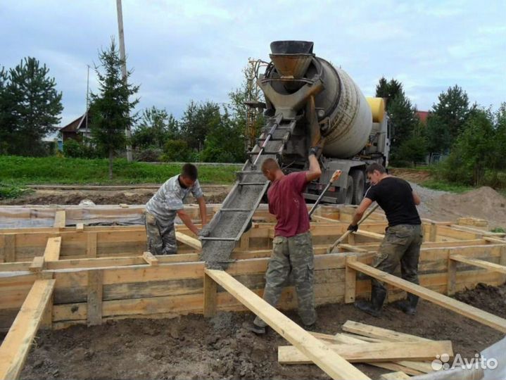 Бетон с доставкой в миксерах