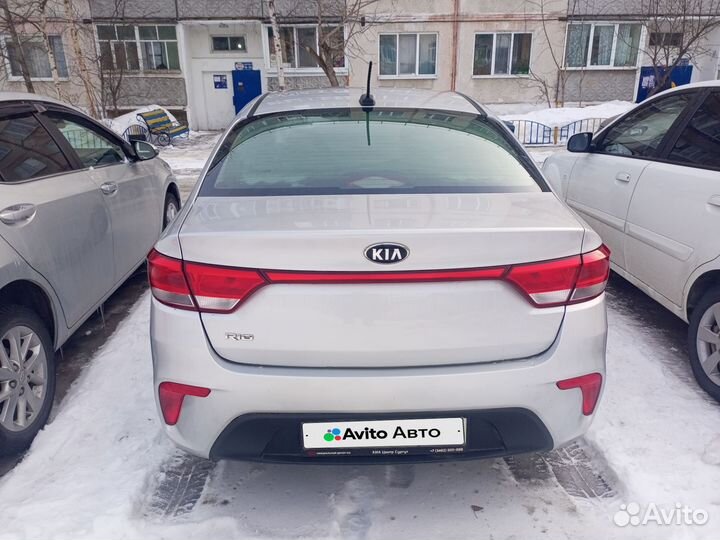 Kia Rio 1.6 МТ, 2018, 56 000 км
