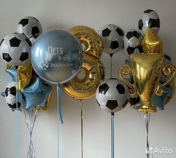 Воздушные шары с гелием на день рождения