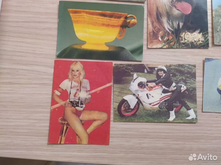 Календарики СССР