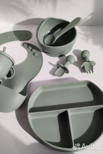 Большой набор детской посуды