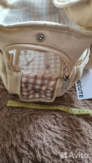 Сумка переноска на лето для маленьких собак новая