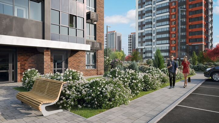 1-к. квартира, 39,6 м², 10/21 эт.