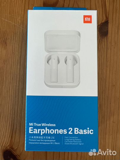 Беспроводные Xiaomi Mi Wireless Earbuds Basic 2
