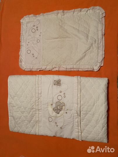 Бортики (бампер) в детскую кроватку 7 предметов