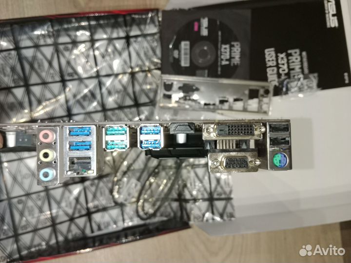 Материнская плата asus prime x-370a +DDR4