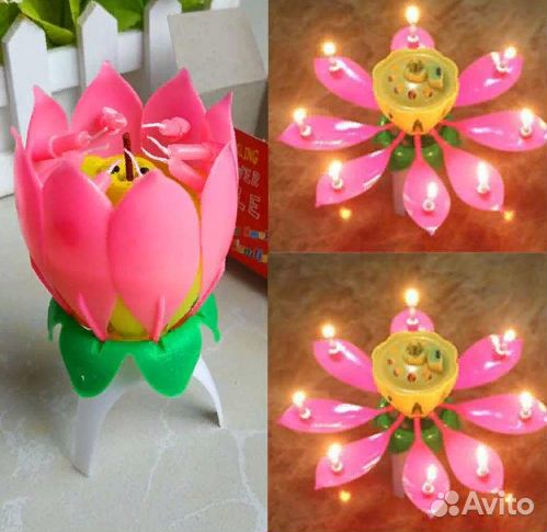 Свеча для торта музыкальная 