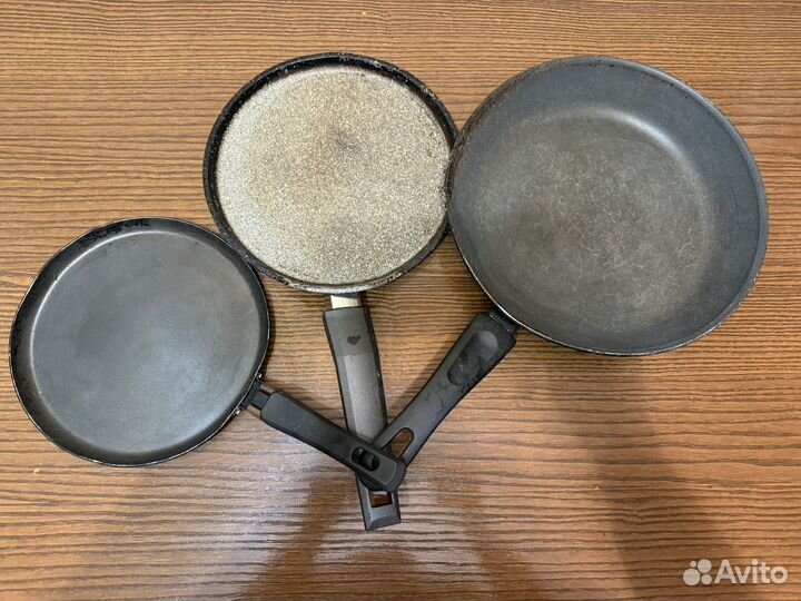 Сковородка IKEA пакетом 3 шт