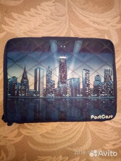 Сумка чехол для планшета синий