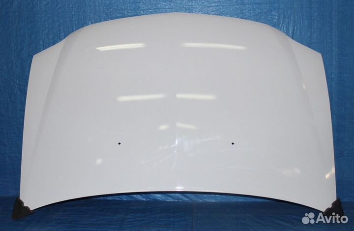 Капот Renault Логан фаза 1 окрашенный