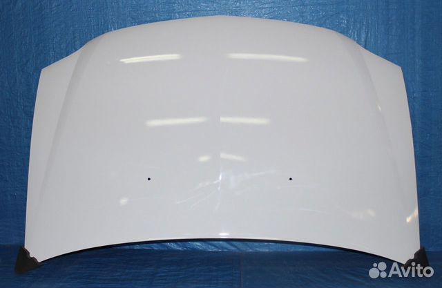 Капот Renault Логан фаза 1 окрашенный