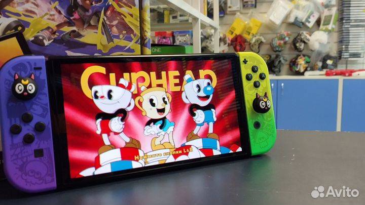 Nintendo switch oled splatoon 3 edition
