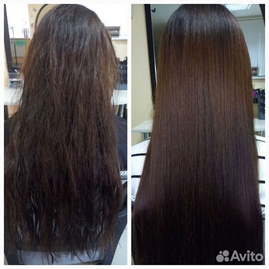 Кератиновое выпрямление ботокс