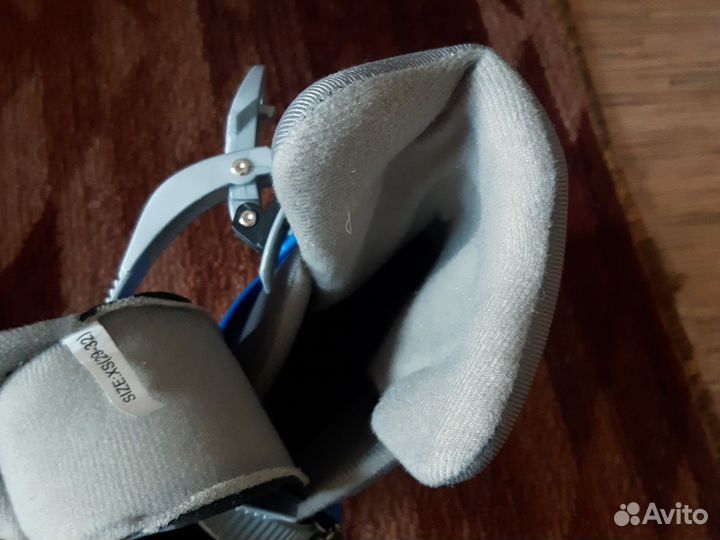 Коньки детские раздвижные, размер 29-32