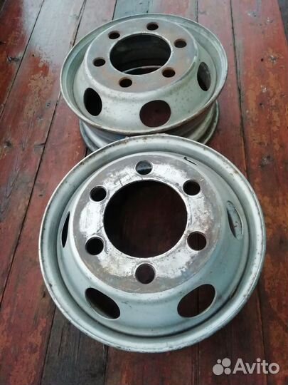 Диск R17,5 6J6/222/164 ET135 Hyund, Fuso,Hino,Isuz