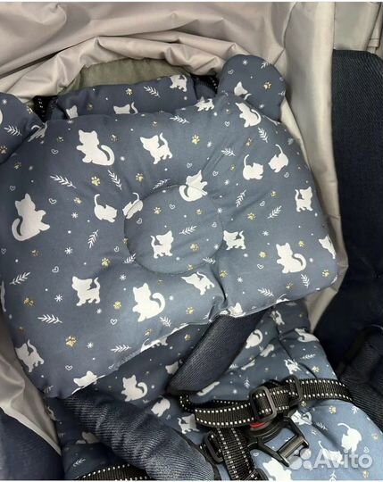 Детские санки коляска ника Joy