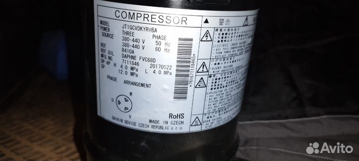 Компрессор для кондиционера DaikinJT 1 gcvdkyrba