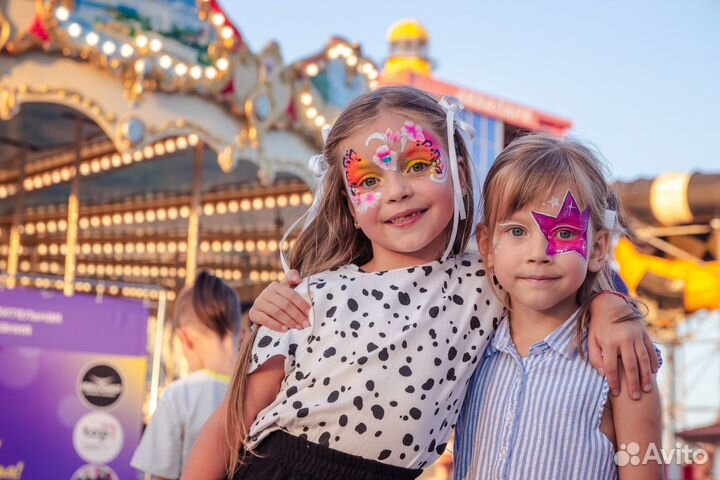 Аквагрим Грим боди арт Анапа Витязево Супсех